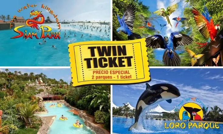 Siam Park + Loro Parque 